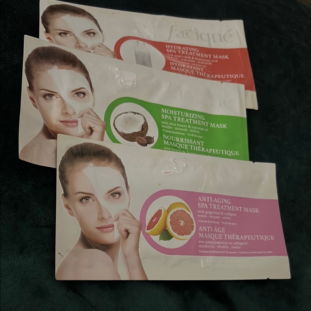 Facique Spa Treatment Mask Trio‎